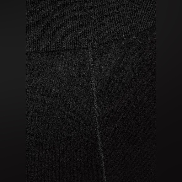 T. By Alexander Wang High Waisted Black Mid Thigh Biker Shorts Size Medium - Picture 3 of 7